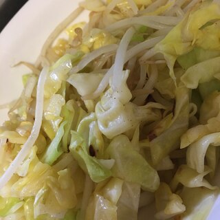 ごま油香る野菜炒め